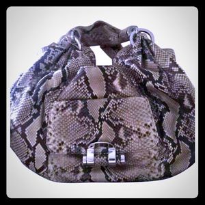 Michael Kors Python Leather Purse